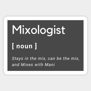 Mixologist Defined Magnet